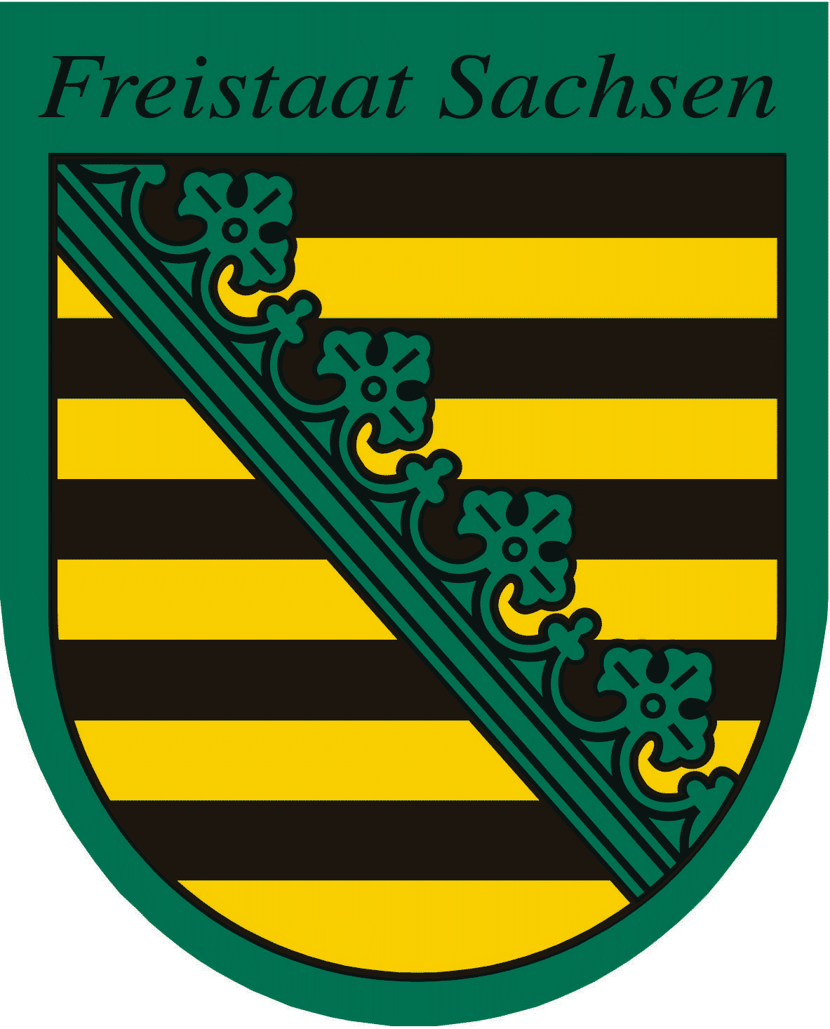 Wappen Land Sachsen