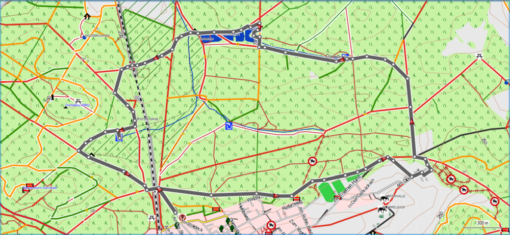 Wanderung Traisa 1000